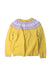 A Yellow Cardigans from Boden in size 7Y for girl. (Back View)
