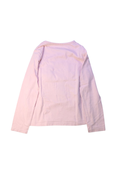A Pink Long Sleeve Tops from Boden in size 7Y for girl. (Back View)