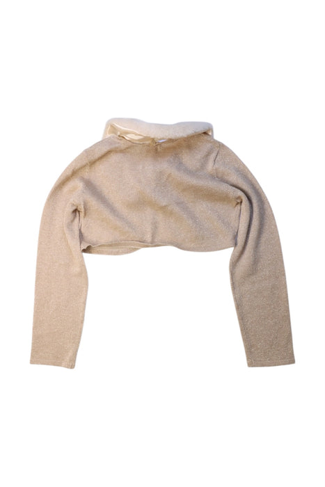 A Beige Lightweight Jackets from Monsoon in size 7Y for girl. (Back View)