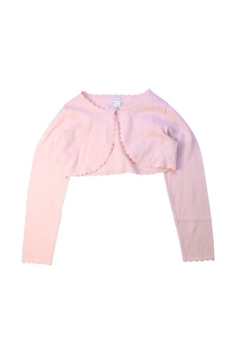 A Pink Cardigans from Monsoon in size 7Y for girl. (Front View)