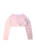 A Pink Cardigans from Monsoon in size 7Y for girl. (Front View)