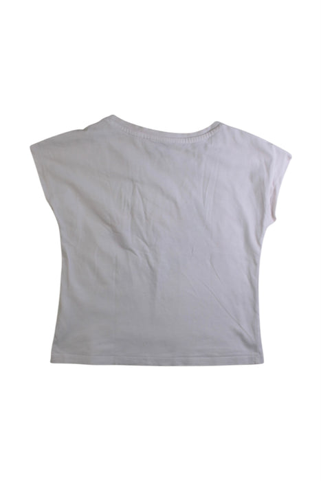 A White Short Sleeve T Shirts from Kenzo in size 6T for girl. (Back View)