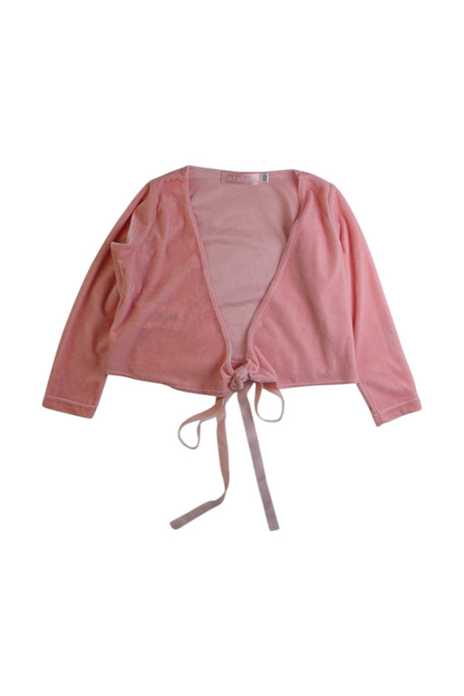 A Pink Long Sleeve Tops from Tutulamb in size 2T for girl. (Front View)