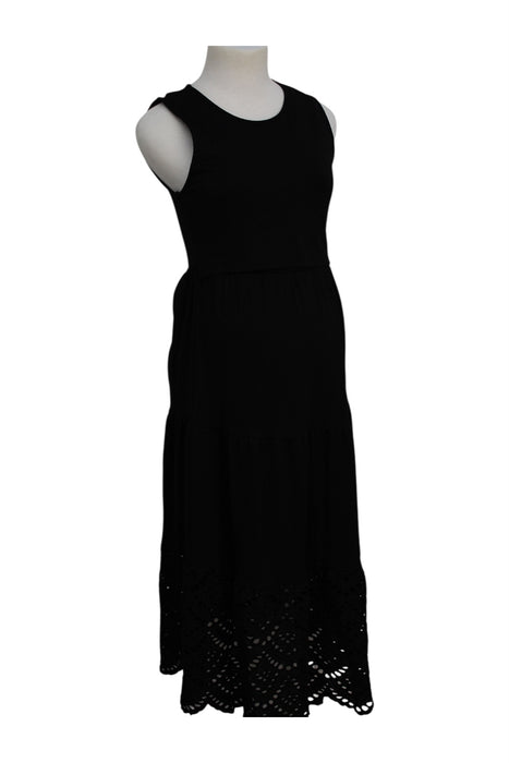 A Black Sleeveless Dresses from Jump Eat Cry in size Maternity-XS for maternity. (Back View)