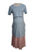A Blue Short Sleeve Dresses from Jump Eat Cry in size Maternity-S for maternity. (Front View)