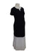 A Black Short Sleeve Dresses from Mothercot in size Maternity-XS for maternity. (Back View)