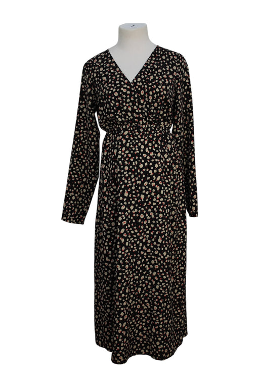 A Black Long Sleeve Dresses from Mamalicious in size Maternity-S for maternity. (Front View)