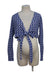 A Blue Long Sleeve Tops from Hill House in size Maternity-XS for maternity. (Front View)