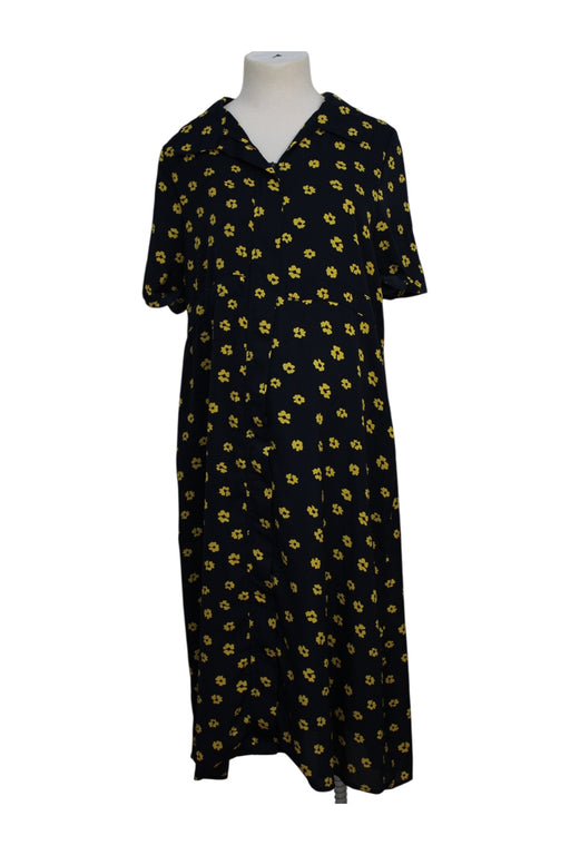A Black Short Sleeve Dresses from Jump Eat Cry in size Maternity-S for maternity. (Front View)
