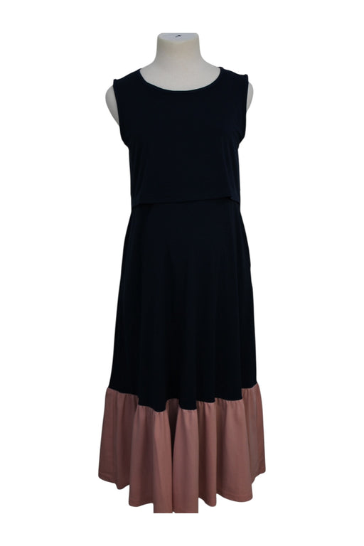 A Black Sleeveless Dresses from Jump Eat Cry in size Maternity-XS for maternity. (Front View)