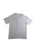 A White Short Sleeve Polos from City Threads in size 6T for boy. (Back View)