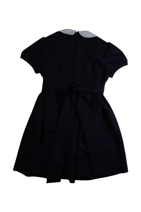 A Black Short Sleeve Dresses from Familiar in size 4T for girl. (Back View)