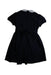 A Black Short Sleeve Dresses from Familiar in size 4T for girl. (Back View)
