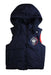 A Multicolour Outerwear Vests from Jacadi in size 6T for boy. (Back View)