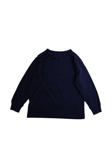 A Navy Long Sleeve Shirts from Polo Ralph Lauren in size 2T for boy. (Back View)
