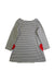A White Long Sleeve Dresses from Hanna Andersson in size 4T for girl. (Back View)