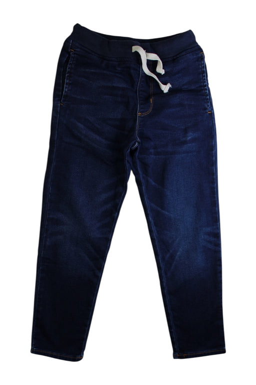 A Navy Casual Pants from Crewcuts in size 7Y for boy. (Front View)