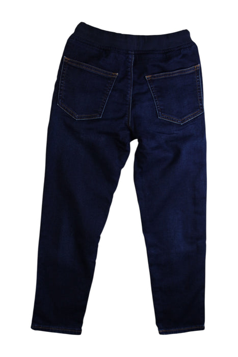 A Navy Casual Pants from Crewcuts in size 7Y for boy. (Back View)