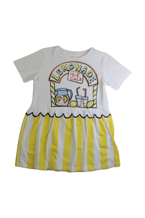 A Multicolour Short Sleeve Dresses from Stella McCartney in size 3T for girl. (Front View)