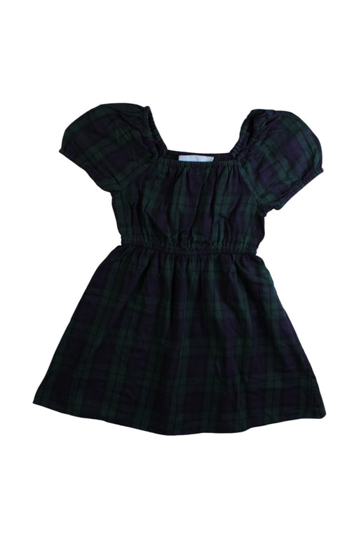 A Multicolour Short Sleeve Dresses from Hill House in size 5T for girl. (Front View)
