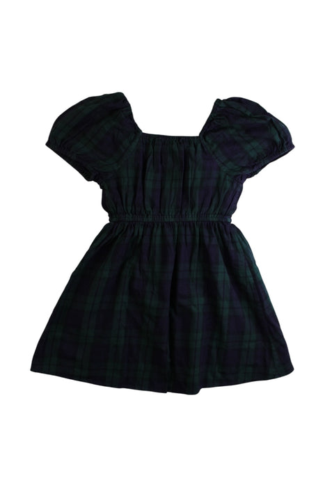 A Multicolour Short Sleeve Dresses from Hill House in size 5T for girl. (Back View)