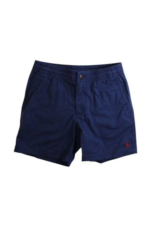 A Navy Shorts from Polo Ralph Lauren in size 7Y for boy. (Front View)
