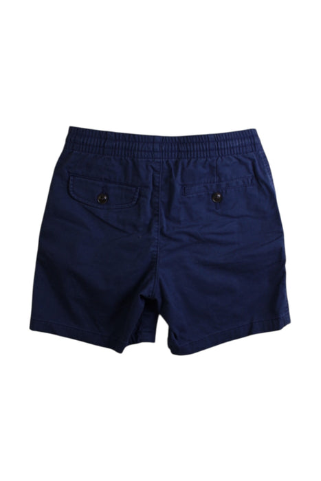 A Navy Shorts from Polo Ralph Lauren in size 7Y for boy. (Back View)