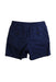 A Navy Shorts from Polo Ralph Lauren in size 7Y for boy. (Back View)
