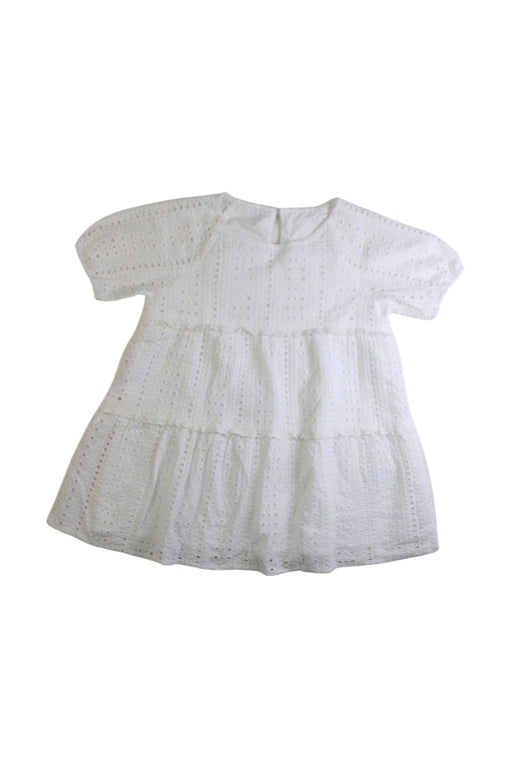 A White Short Sleeve Dresses from Jump Eat Cry in size 18-24M for girl. (Front View)