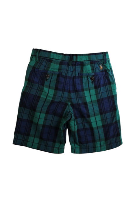 A Green Shorts from Polo Ralph Lauren in size 7Y for boy. (Back View)