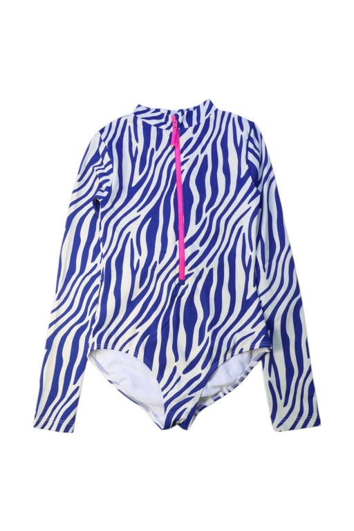 A Blue Rash Guards from Boden in size 9Y for girl. (Front View)
