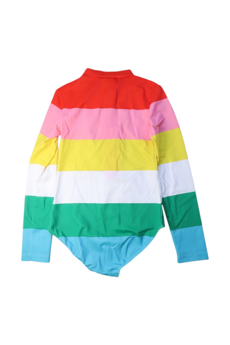 A Multicolour Rash Guards from Boden in size 9Y for girl. (Back View)