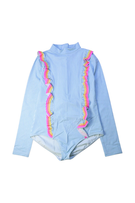 A Multicolour Rash Guards from Boden in size 11Y for girl. (Front View)