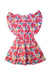 A Multicolour Sleeveless Dresses from Le Petit Lucas du Tertre in size 4T for girl. (Front View)