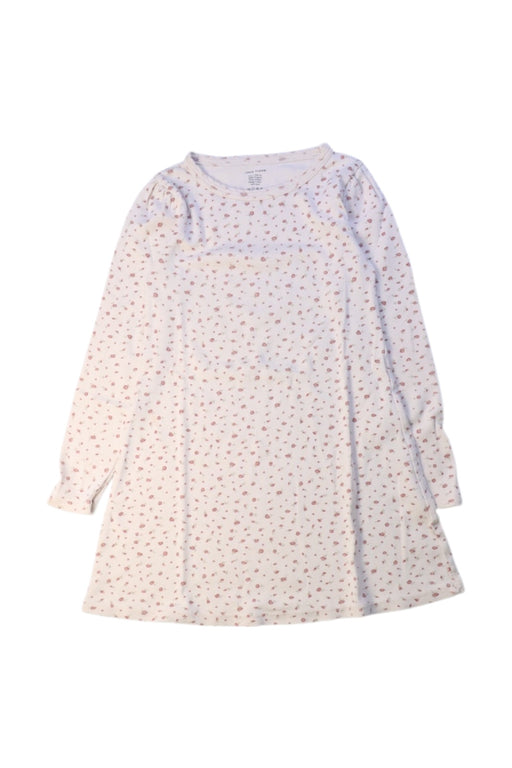 A White Long Sleeve Dresses from Soor Ploom in size 4T for girl. (Front View)
