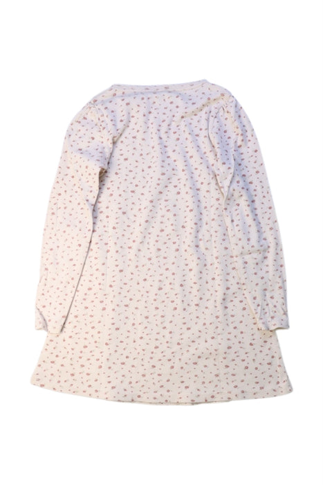 A White Long Sleeve Dresses from Soor Ploom in size 4T for girl. (Back View)