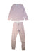 A Pink Pyjama Sets from Soor Ploom in size 6T for girl. (Front View)