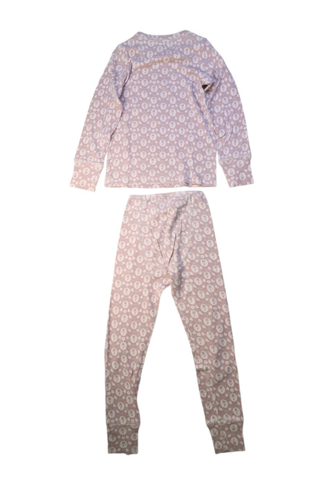 A Pink Pyjama Sets from Soor Ploom in size 6T for girl. (Back View)