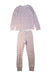A Pink Pyjama Sets from Soor Ploom in size 6T for girl. (Front View)