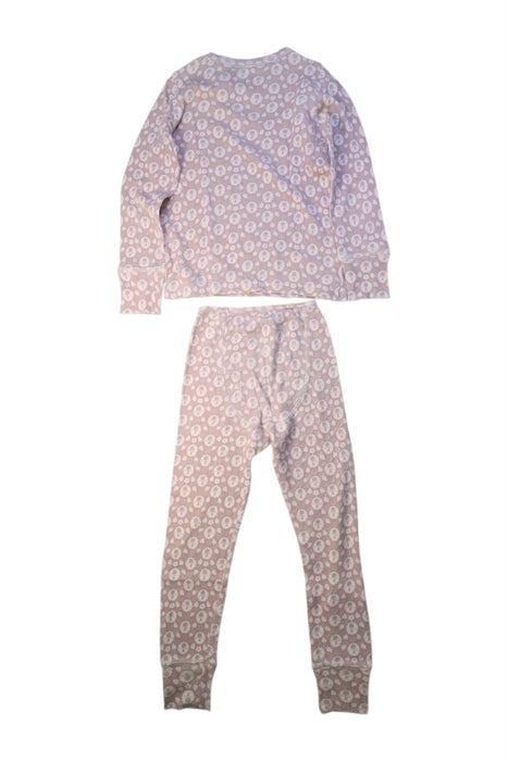 A Pink Pyjama Sets from Soor Ploom in size 6T for girl. (Back View)