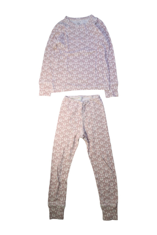 A Pink Pyjama Sets from Soor Ploom in size 6T for girl. (Front View)