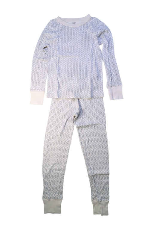 A White Pyjama Sets from Soor Ploom in size 8Y for girl. (Front View)