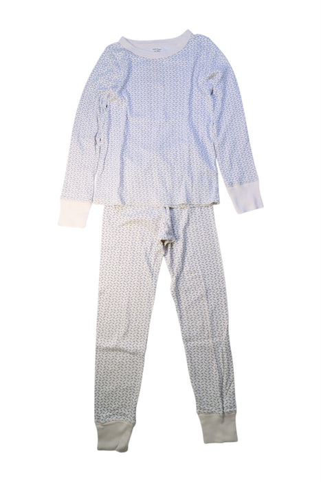 A White Pyjama Sets from Soor Ploom in size 8Y for girl. (Front View)
