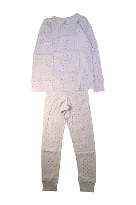 A Ivory Pyjama Sets from Soor Ploom in size 12Y for girl. (Front View)