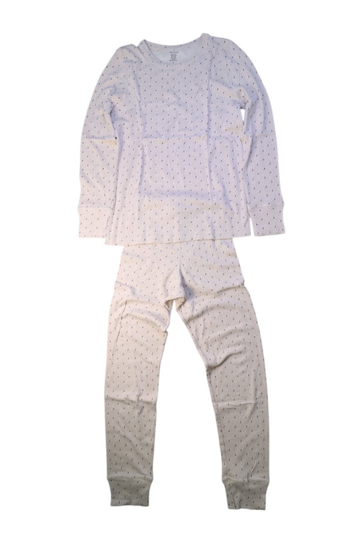 A White Pyjama Sets from Soor Ploom in size 12Y for girl. (Front View)