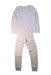 A White Pyjama Sets from Soor Ploom in size 12Y for girl. (Front View)