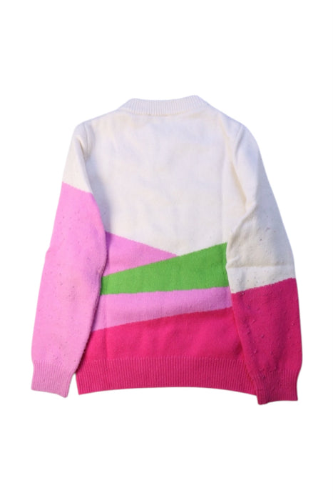 A Multicolour Knit Sweaters from Jacadi in size 8Y for girl. (Back View)