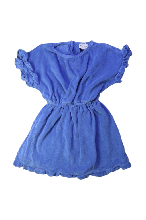 A Blue Short Sleeve Dresses from We Are Kids in size 8Y for girl. (Front View)