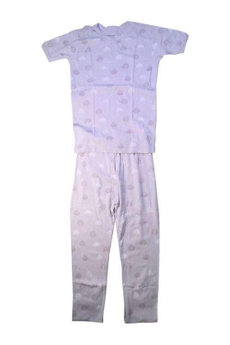 A White Pyjama Sets from Petit Lem in size 10Y for girl. (Front View)