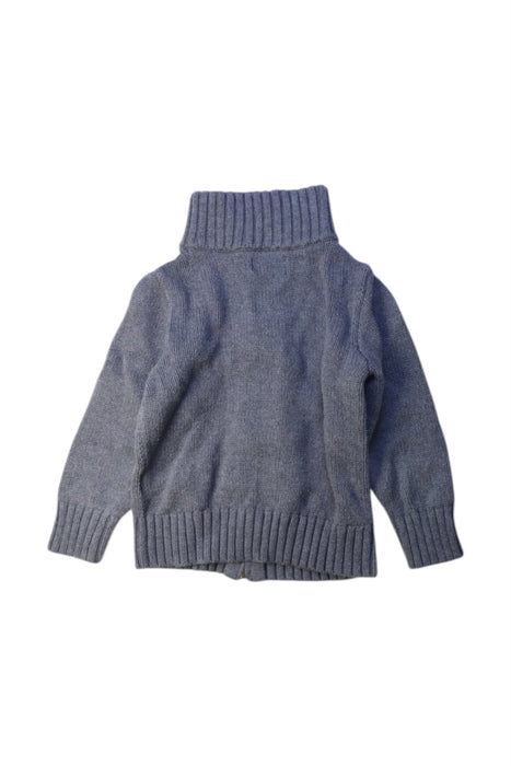 A Blue Cardigans from Polo Ralph Lauren in size 3T for boy. (Back View)